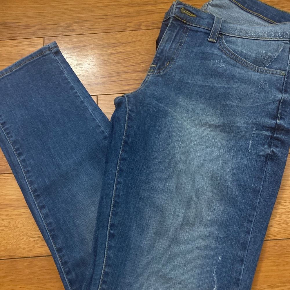 JB Boyfriend Jeans Womens Light Distressing